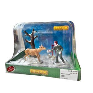 Lemax Sharing Table Accent Figurine Set